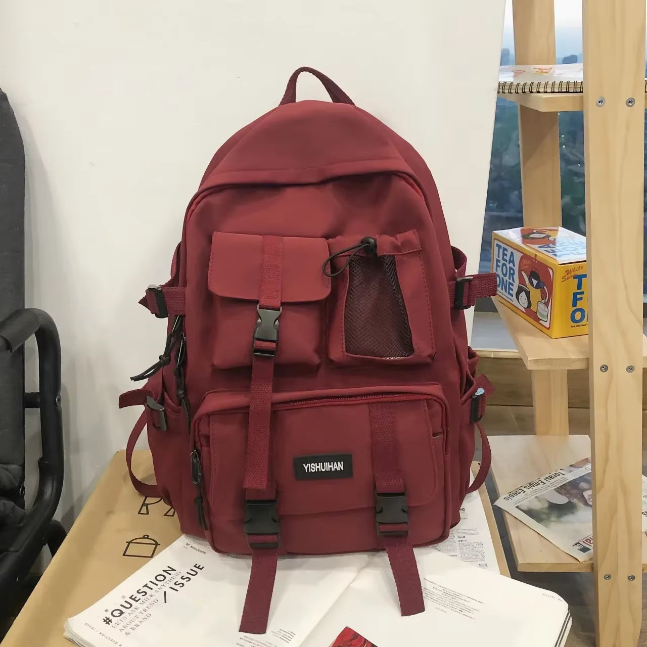 Backpack Outdoor Bags Nylon Women Man Bagpack anti Theft Casual Travel School Camping Backpacks for Teenager Korean Back Pack