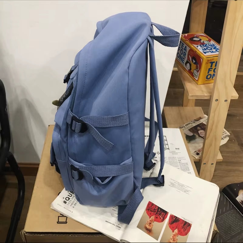 Backpack Outdoor Bags Nylon Women Man Bagpack anti Theft Casual Travel School Camping Backpacks for Teenager Korean Back Pack