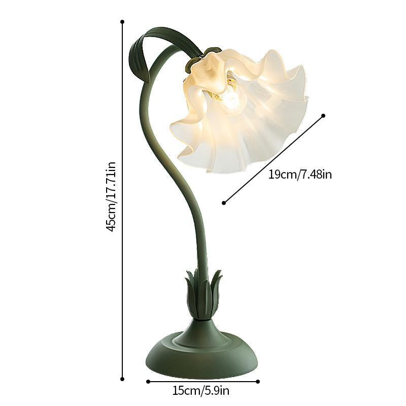 Flower Design Table Lamp, Decorative Lamp, Plug and Play Modern LED Desk Lamp, Flexible Dimmable Desk Light for Home Office Bedroom Study Room #TOP PICKS